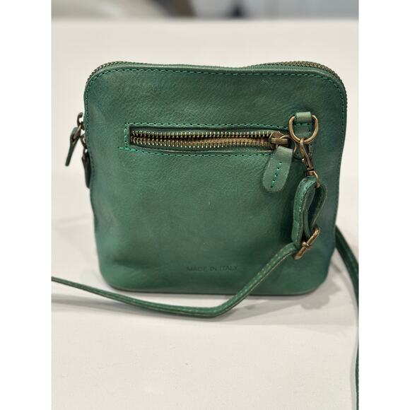 Pratesi Grained Leather Crossbody - Picture 2 of 7